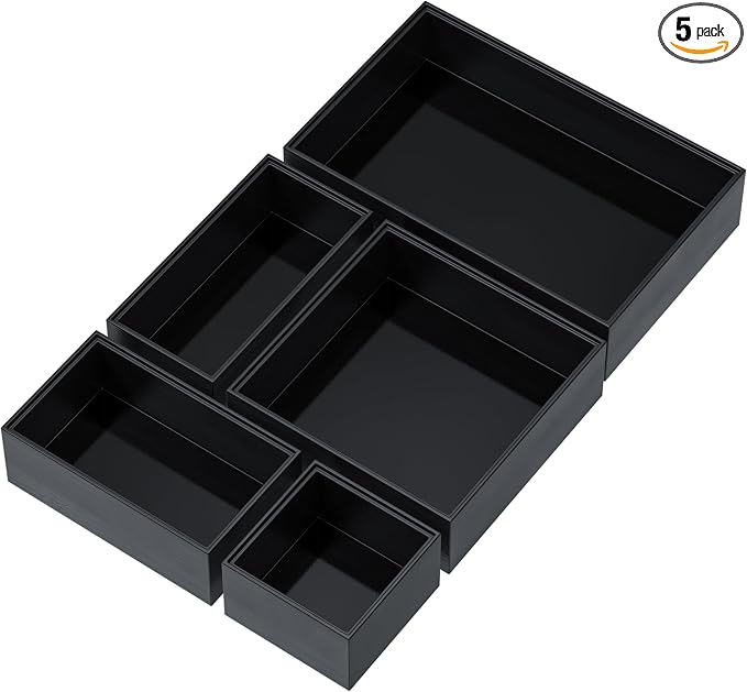 Bamboo Drawer Organizer Set by Greatseas