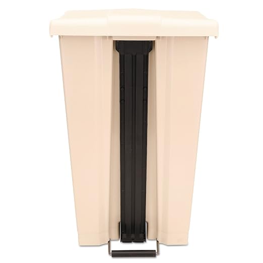 Rubbermaid Commercial Products Legacy Step-On Plastic Trash Can/Container - Image 3