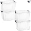 Superio Clear Storage Boxes by Superio
