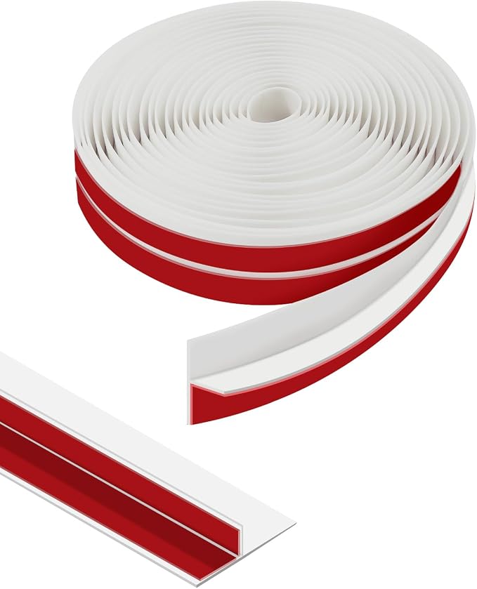 Orghtin T-Shaped Silicone Seal Strip, 10Ft Door Draft Stopper by Orgthin