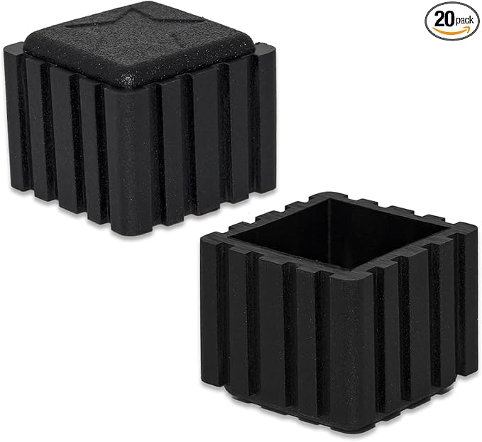 Flyshop Anti-Skid Non-Marking Synthetic Rubber Patio Chair Table Leg Caps by Flyshop