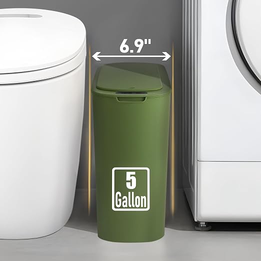 5 Gallon Motion Senor Bathroom Trash Can - Image 3