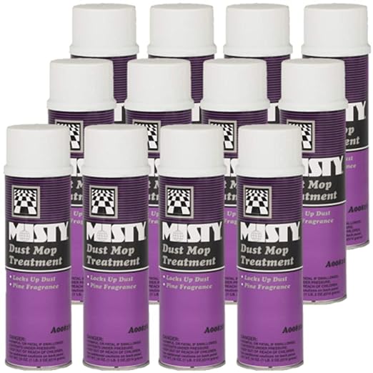 MISTY Dust Mop Treatment Spray - 18 oz 1003402 - Janitorial Grade - Image 6