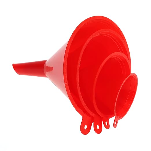 Oil Funnel Set - Plastic Funnel Kit - Image 2