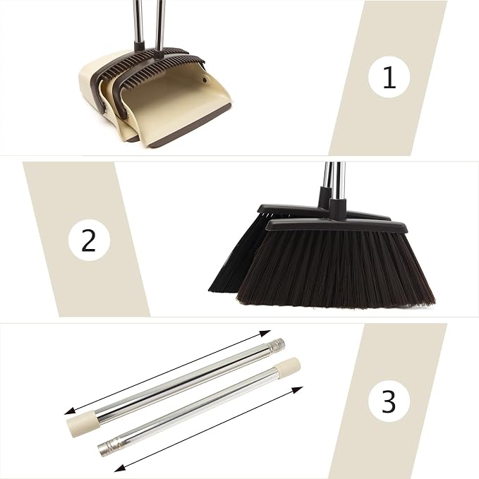 Broom and Dustpan Set, Dustpans - Image 3