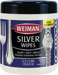 Weiman Jewelry Polish Cleaner, Tarnish Remover Wipes by Weiman