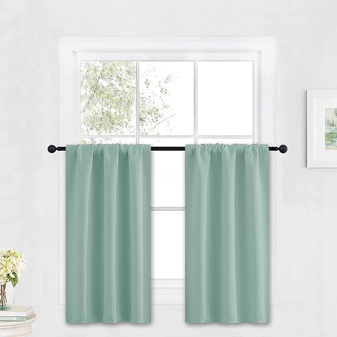 RYB HOME Small Curtains Blackout by RYBHOME