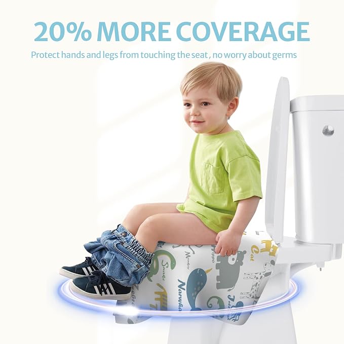Blissful Diary 30 Pcs Toilet Seat Covers Disposable - Image 3