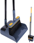 JEHONN Broom and Dustpan Set for Home, 54 Inches Long Handle Lightweight 180 by JEHONN