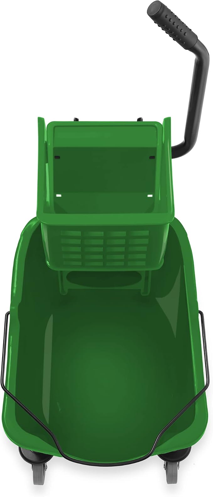 Dryser Commercial Side Press Wringer Combo Mop Bucket, 33 Quart - Image 3