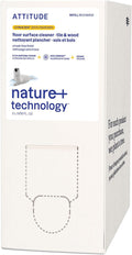 ATTITUDE Floor Cleaner Refill, EWG Verified, Streak-Free, Vegan & Plant-Based by ATTITUDE