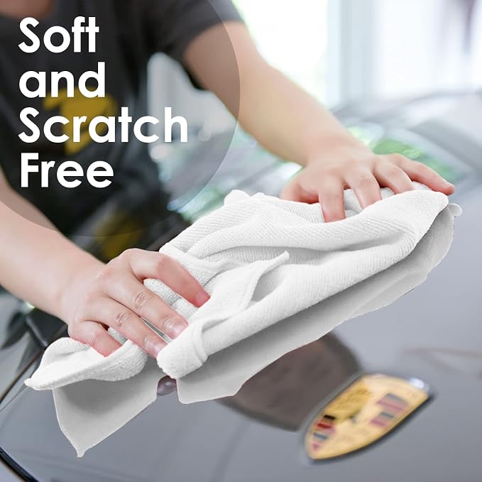 Avalon Towels Microfiber Cleaning Cloths Value Pack of 36 Size 16" x 16" - Image 4