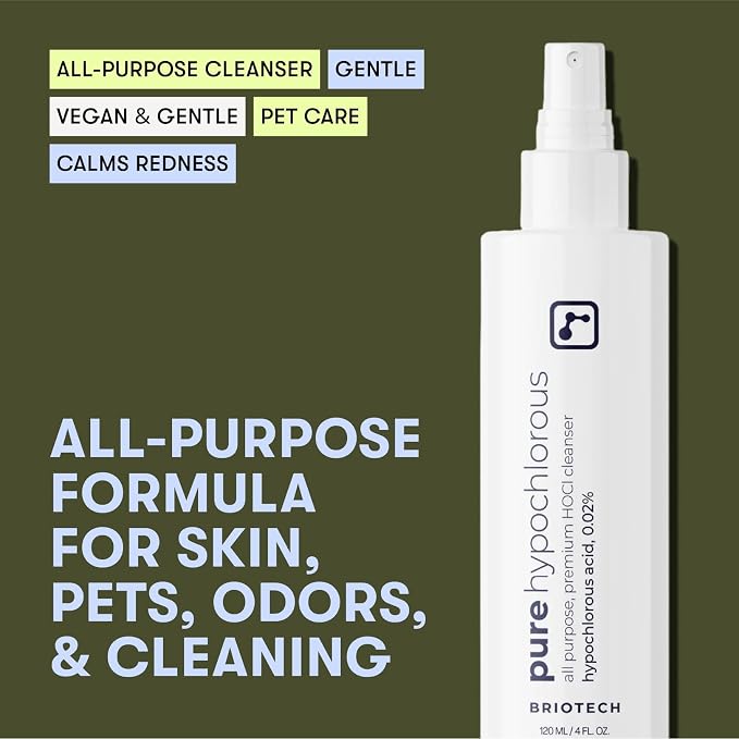 BRIOTECH Pure Hypochlorous Acid Cleanser, Original Premium HOCl Topical Solution - Image 3