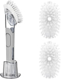 Soap Dispensing Replacement Dish Brush Storage Set by RIMAY