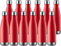 MEWAY 17oz Sport Water Bottle 12 Pack Vacuum Insulated Stainless Steel by MEWAY