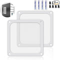 Dust Filter PC 140mm for Computer Cooler/PSU/Routers Nylon 80 Mesh, Magnetic by YIMATEECO