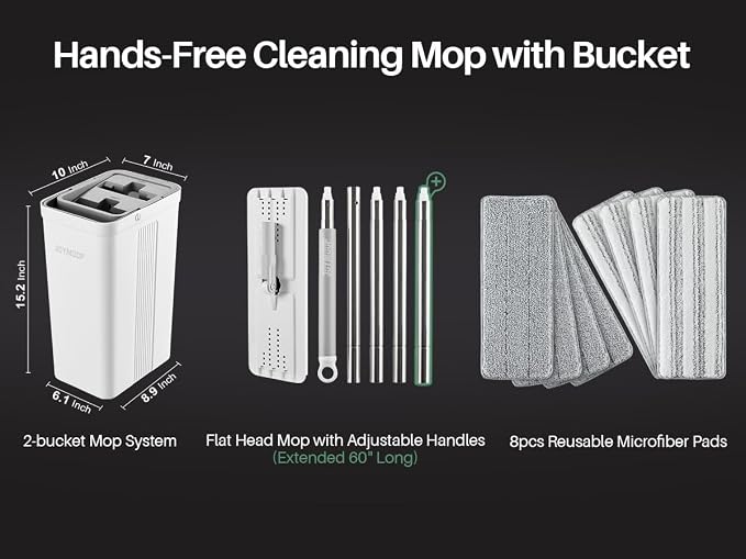 JOYMOOP Mop and Bucket Set - Image 7
