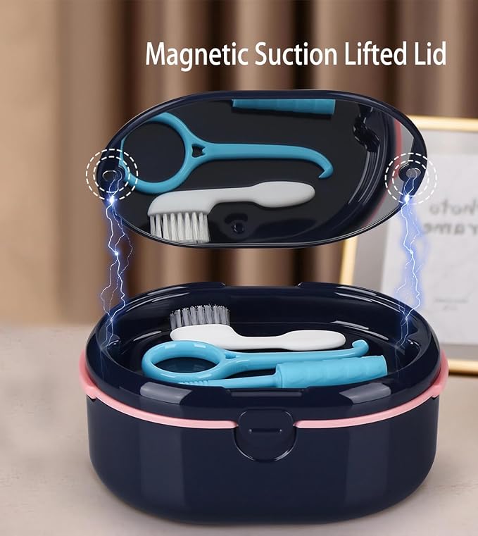 MURRI&MURRDI Retainer Case, Denture Bath Box - Image 2