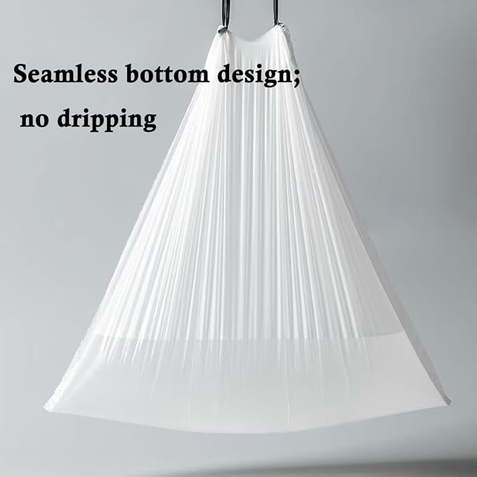 Ultra thick heavy duty Plastic 16 gallon no tear open drawstring trash bags - Image 5