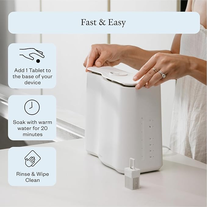 VITRUVI Cleaning Tablets for Diffusers & Humidifiers | Removes Stains & Residue - Image 2