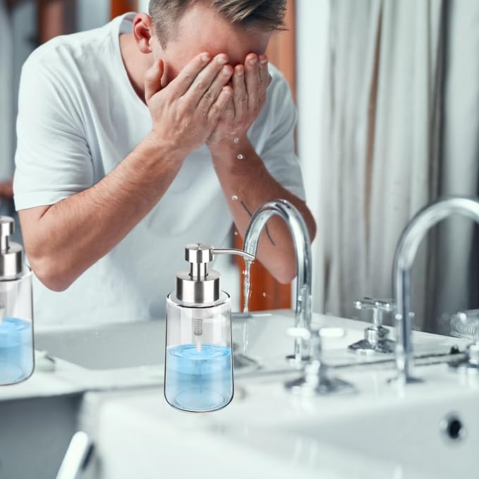 Thick Glass Soap Dispenser - Image 9