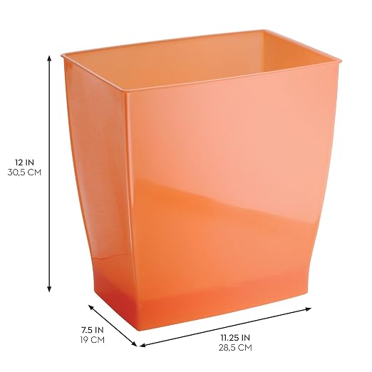 iDesign Bathroom Trash Can - Image 3