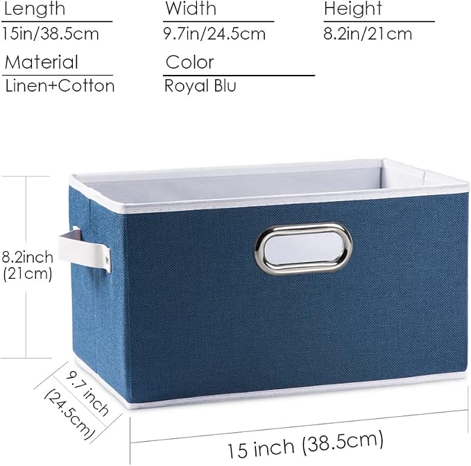 PRANDOM Large Collapsible Storage Baskets - Image 5