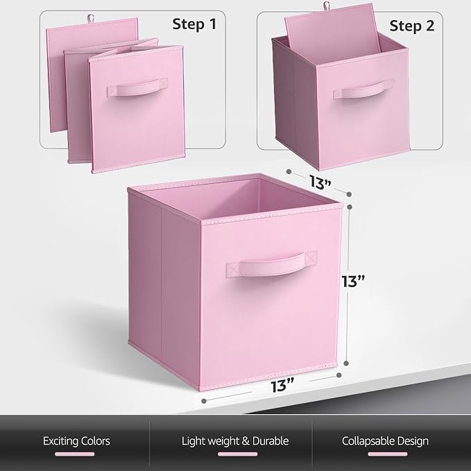 Sorbus 13 Inch Storage Bins - Image 7