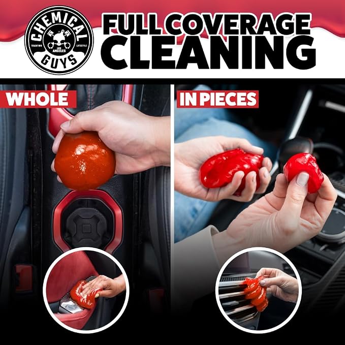 Chemical Guys Sticky Icky Car Cleaning Gel, Automotive Dust Car Crevice Cleaner - Image 5