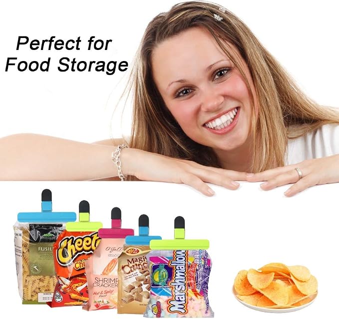 Large Chip Clips Food Clips Bag Sealing Clips - Image 4