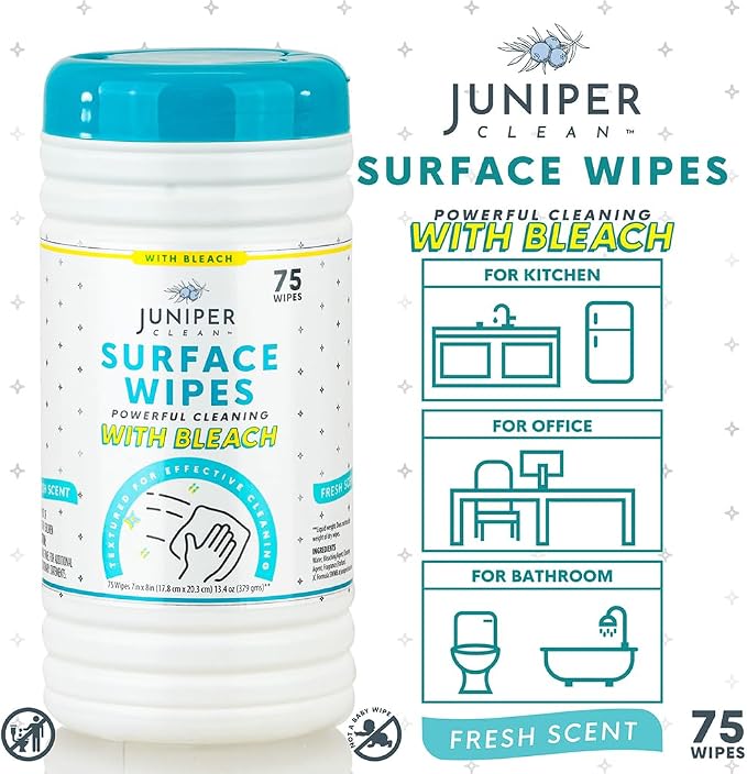 4 Pack Surface Cleaning Wipes - Image 3