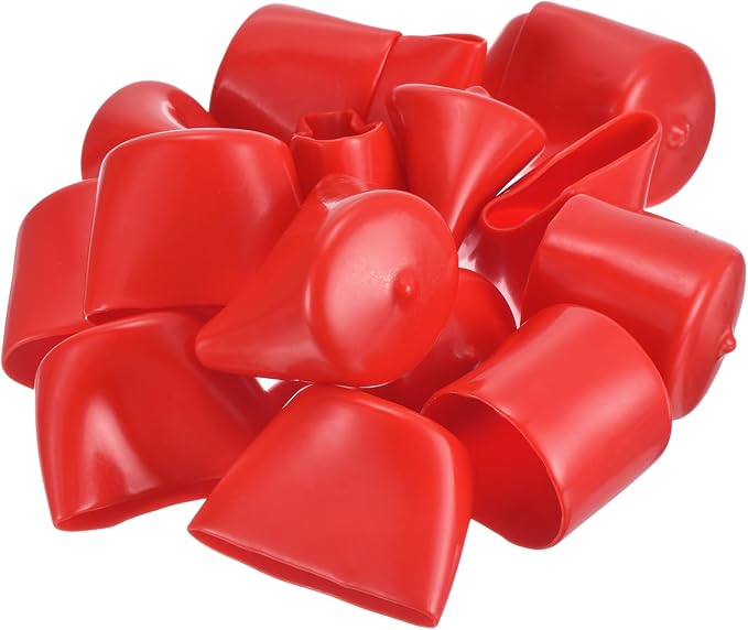 uxcell 20pcs Rubber End Caps 42mm ID Vinyl Round Tube Bolt Cap Cover Thread - Image 4
