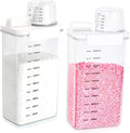 2 Packs Laundry Detergent Dispenser, Tokokimo Laundry Power Container, Laundry by Tokokimo