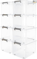 Citylife 58.1 QT Plastic Storage Bins by CitylifeHomeOrganization