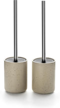 Ceramic Toilet Brush & Holder Set by ViosuniuBathroomSpecialists