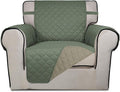 PureFit Reversible Quilted Sofa Cover, Water Resistant Slipcover Furniture by PureFit