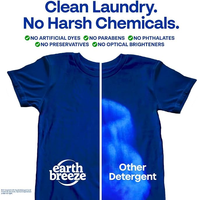 Earth Breeze Laundry Detergent Sheets Fresh Scent - Image 3