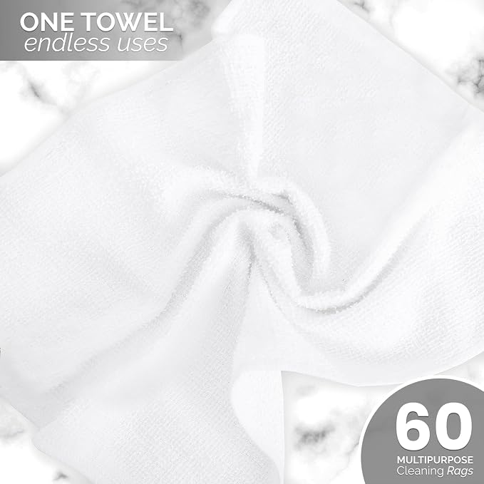 Terry Bar Mop Towels Size 14"x17" – Absorbent and Durable, Cotton Cleaning - Image 5