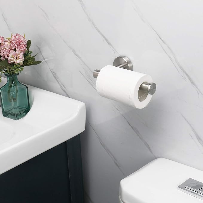 NearMoon Bathroom Toilet Paper Holder, Premium SUS304 Stainless Steel Rustproof - Image 2