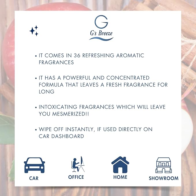 G's Breeze Red Apple Cinnamon Diffuser Oil Refill - Image 9