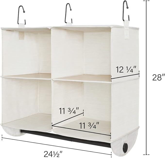 StorageWorks Hanging Closet Organizer - Image 3