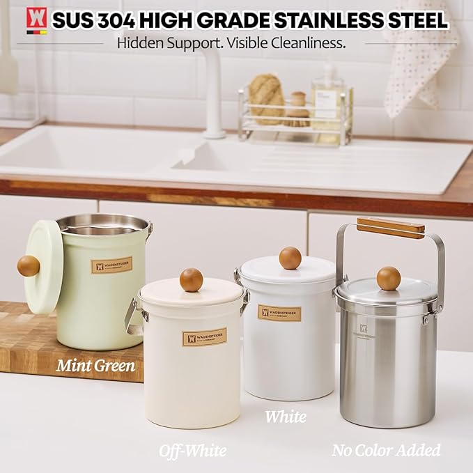 Kitchen Countertop Compost Bin 101ounces / 3Liters - Image 6