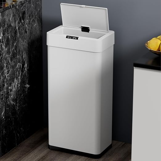 TLSUNNY 21.1 Gallon Motion Sensor Trash Can, Touchless Automatic Garbage Can - Image 8
