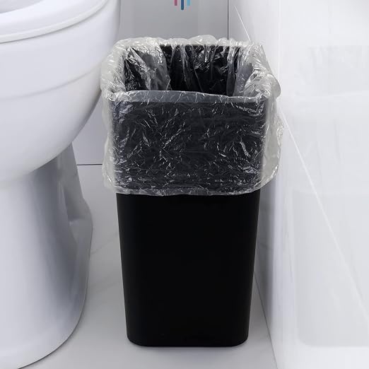 3-Pack Black 4.5 Gallon Trash Can Wastebasket, Garbage Container Bin - Image 6
