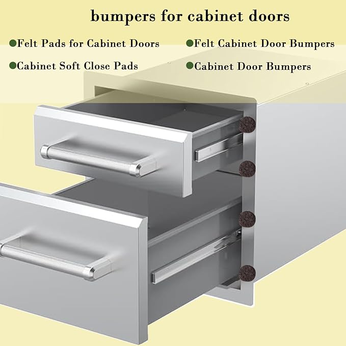 Fursafe&Q Felt Furniture Pads, Furniture Felt Pads - Image 7