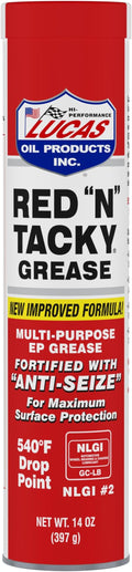 Lucas Oil 10005 Red 'N' Tacky Grease by LUCAS
