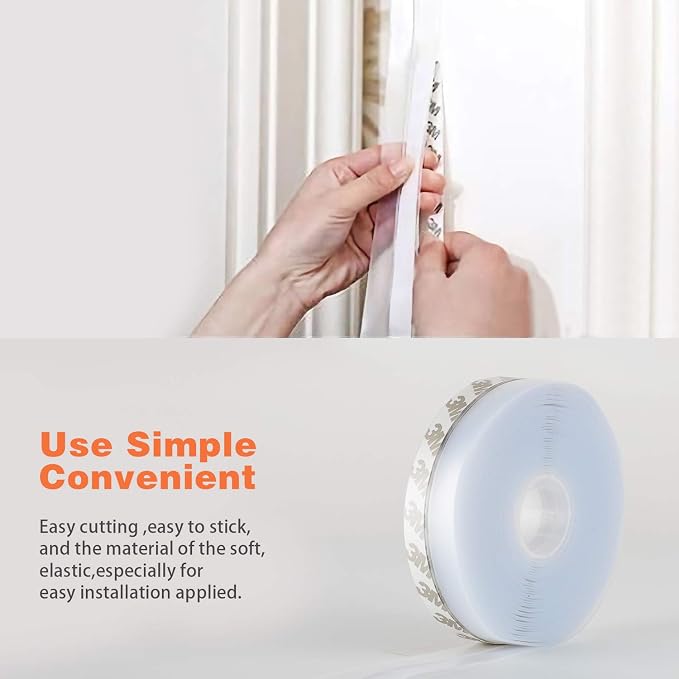 26 Feet Silicone Seal Strip, Transparent, 35MM - Image 4
