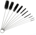 Long Straw Brush, Nylon Pipe Tube Cleaner 8.2-ihch 10 Different Diameters Set by DESIN