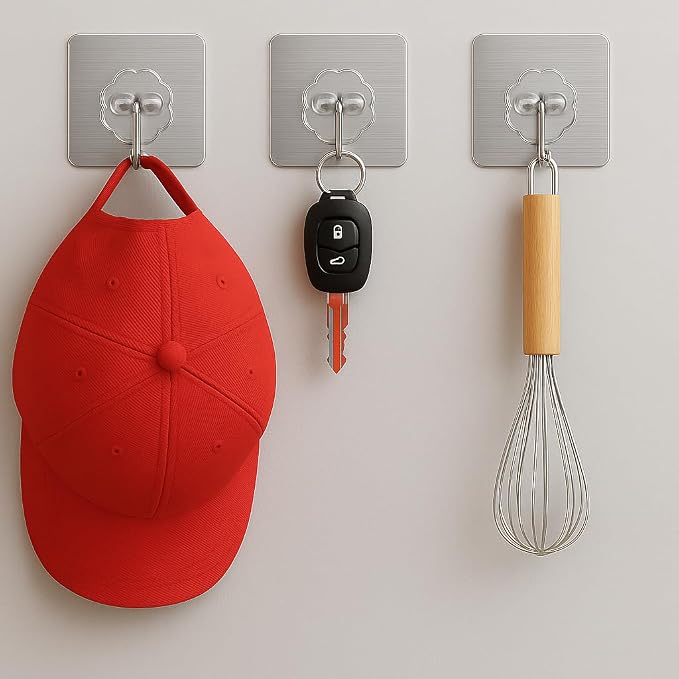 Heavy Duty Adhesive Wall Hooks - Image 6