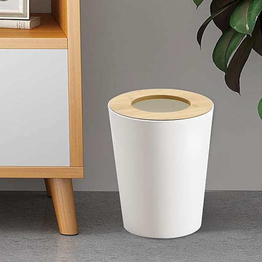 White Trash Can for Bedroom - Image 7